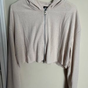 Cropped hoodie
